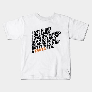 Orange soda Kids T-Shirt